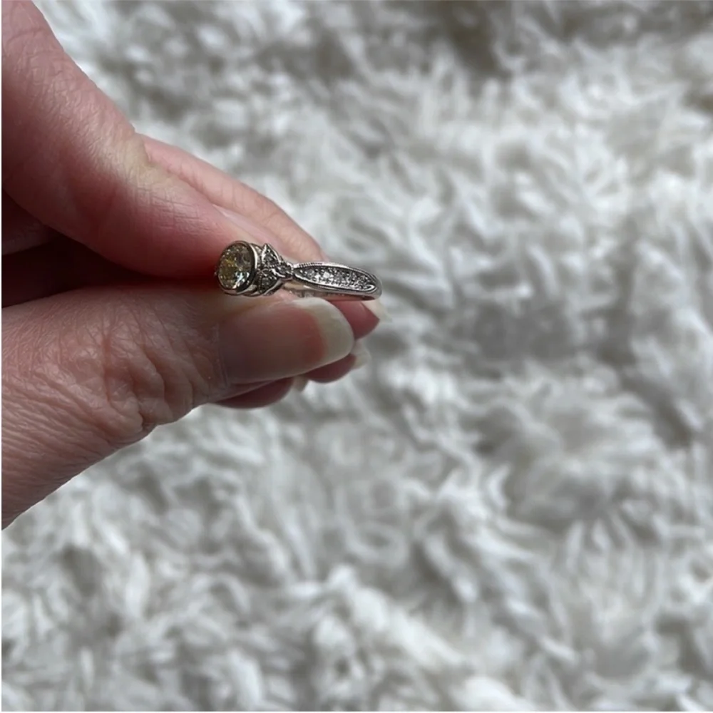 14K .63 CTW‎ Diamond Round Brilliant Cut Ring